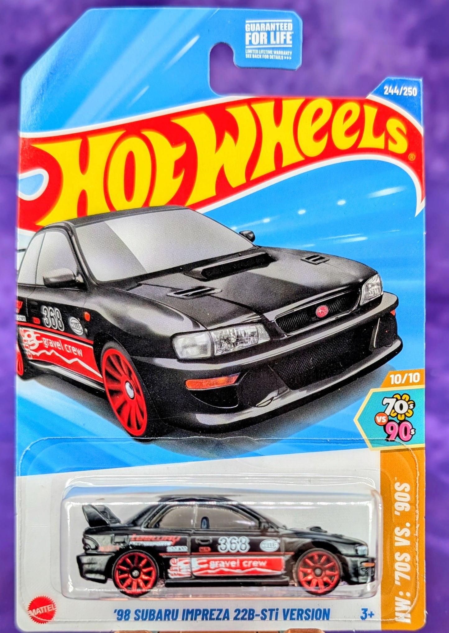 Hot Wheels '98 Subaru Impreza 22B-STi Version - Dollar General Exclusive - Mainline