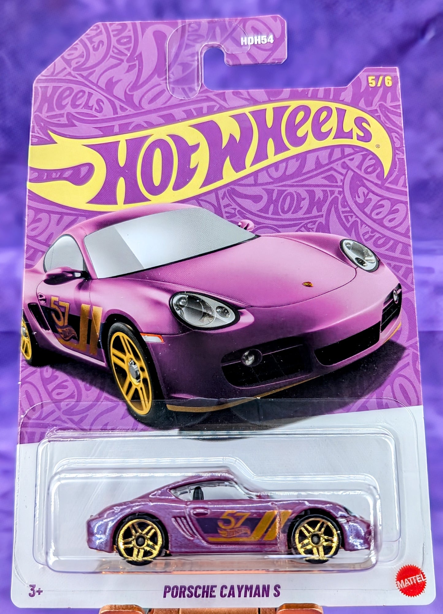 Hot Wheels Porsche Cayman S - Pearl and Chrome Series