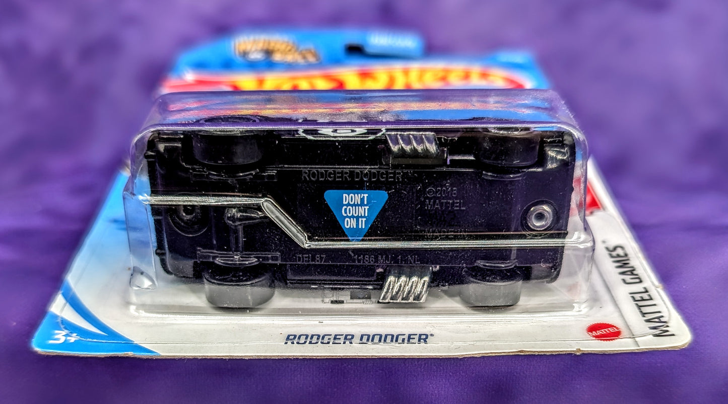 Hot Wheels 2021 Rodger Dodger - Mattel Games Magic 8 Ball Edition "Don't Count On It" Variant - Mainline
