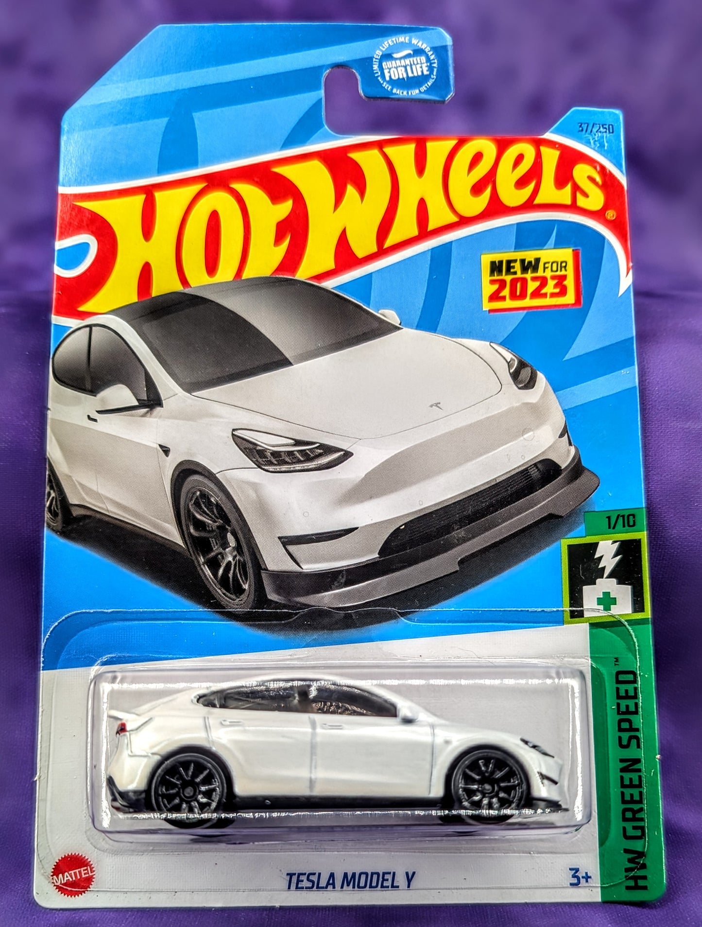 Hot Wheels Tesla Model Y - HW Green Speed - Mainline