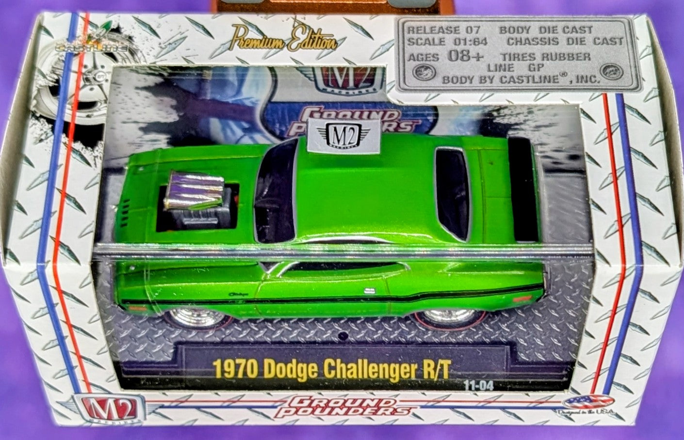 M2 Machines 1970 Dodge Challenger R/T - 11-04