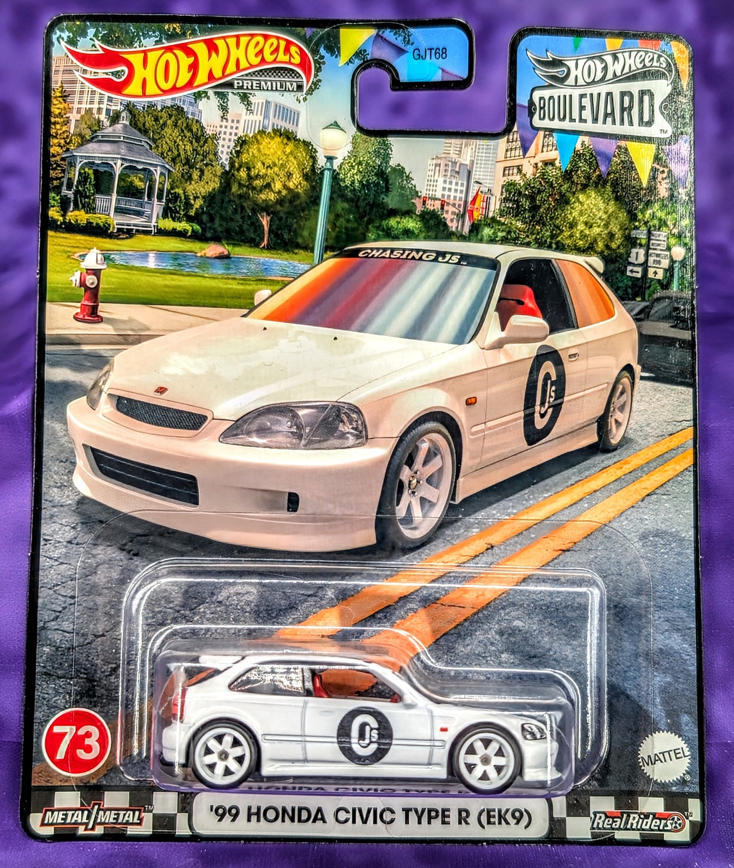 Hot Wheels '99 Honda Civic Type R (EK9) - Boulevard #73 - Premium