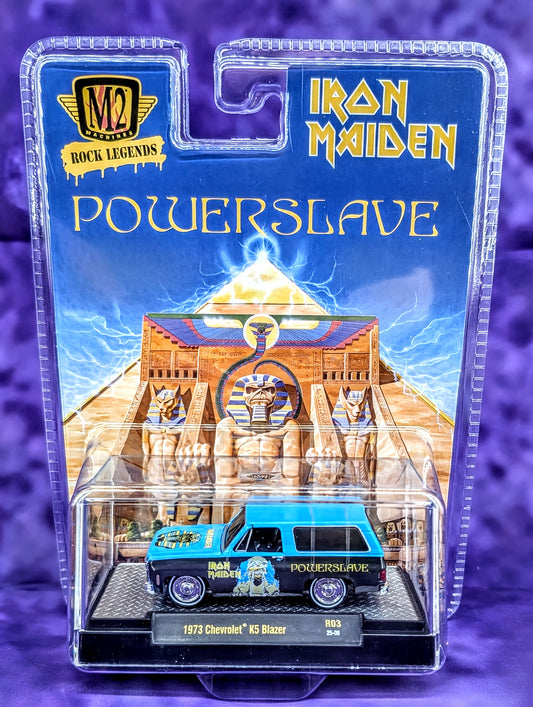 M2 Machines IRON MAIDEN 1973 K5 Blazer & 1975 Chevrolet Van G10 4x4 Set - Rock Legends - 1 of 4800