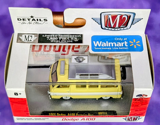 M2 Machines 1965 Dodge A100 Camper Van - Walmart Exclusive - WMTS14 19-17
