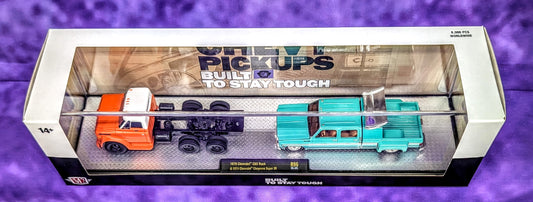 M2 Machines 1970 Chevrolet C60 Truck & 1974 Chevrolet Cheyenne Super 30