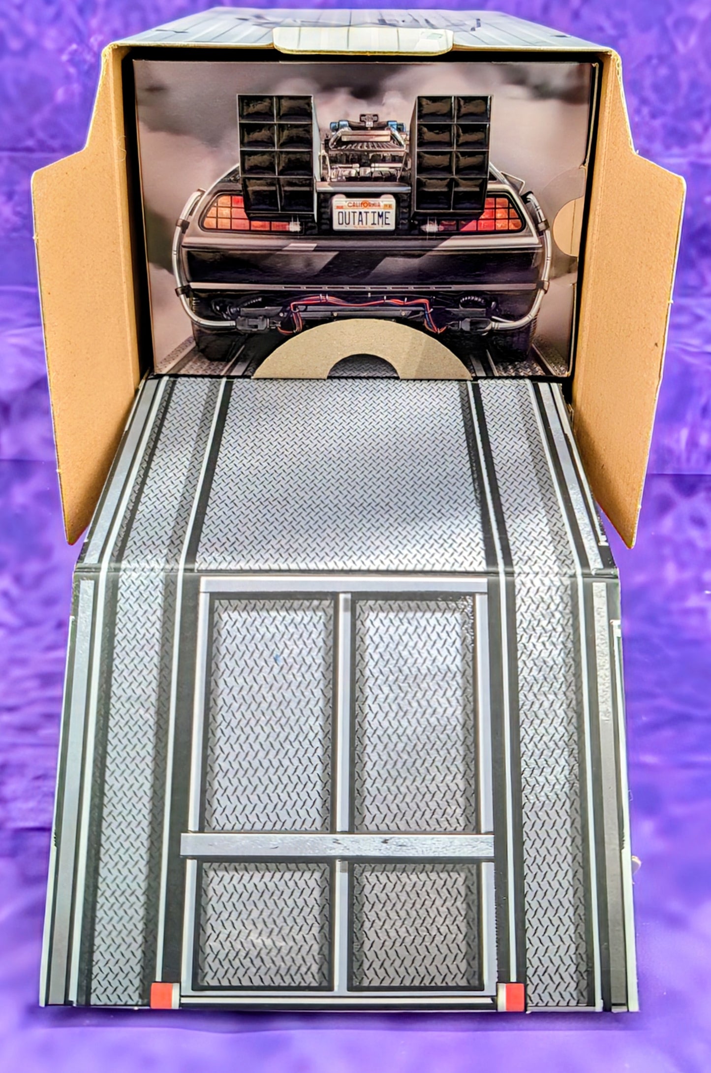 Hot Wheels Back to the Future 40th Anniversary Set - Premium Diorama - San Diego Comic Con
