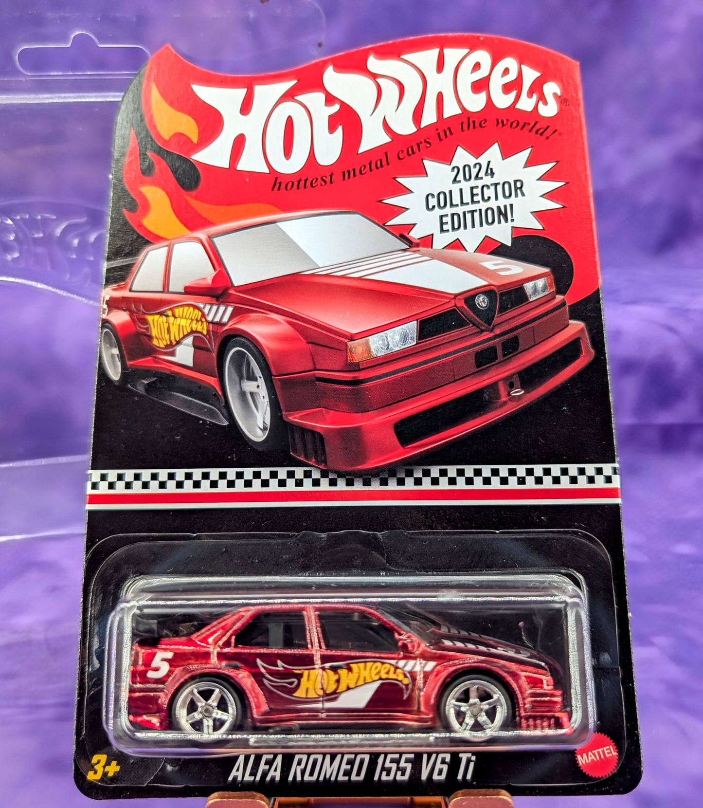 Hot Wheels RLC Alfa Romeo 155 V6 Ti - Red Line Club - 2024 Collector Edition
