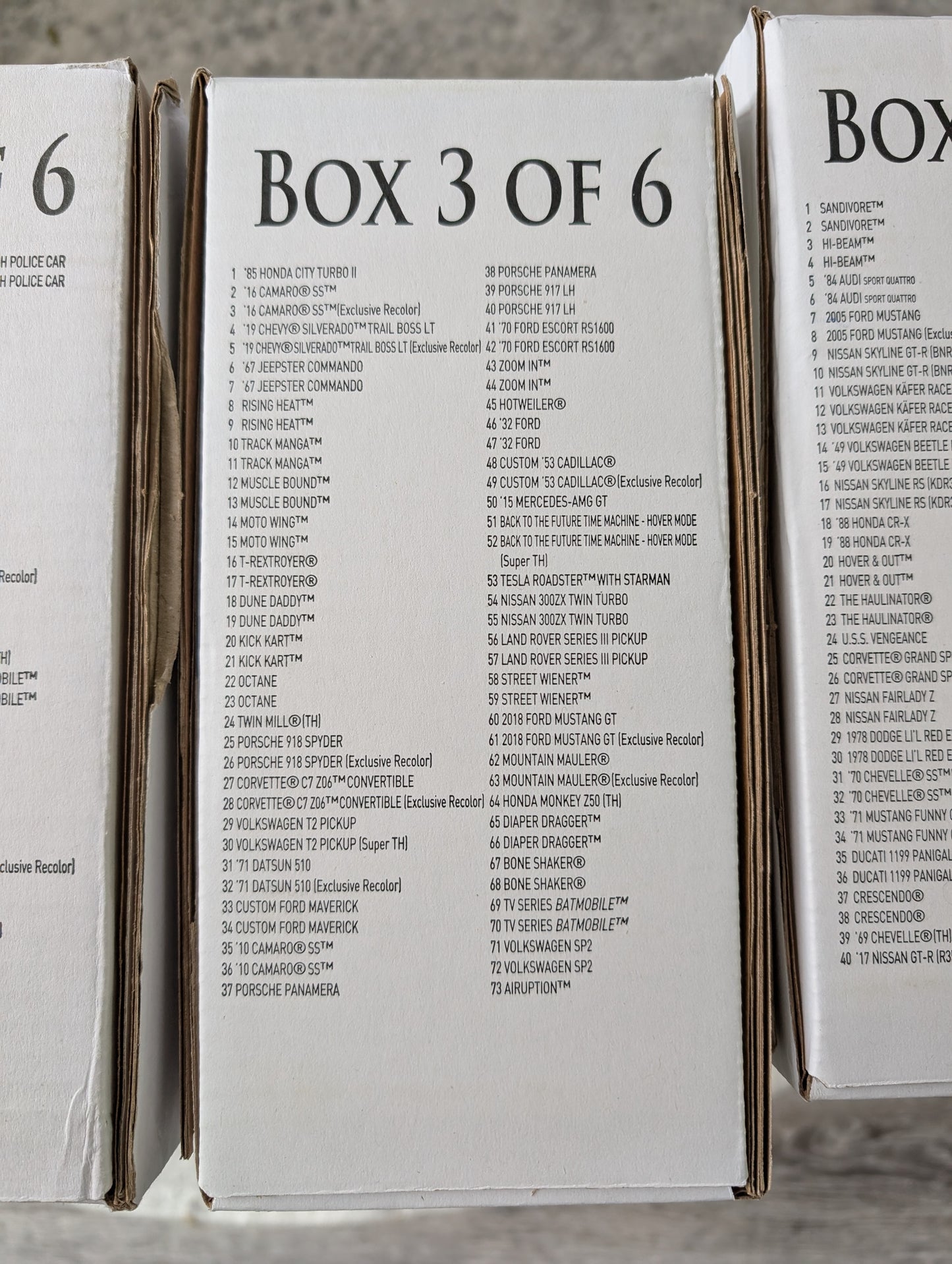 Hot Wheels 2019 Master Case Factory Sealed Box Set - Individually Numbered 0566/1000 - Great for Storage, Holds 450-500 Carded Mainlines - BOXES ONLY