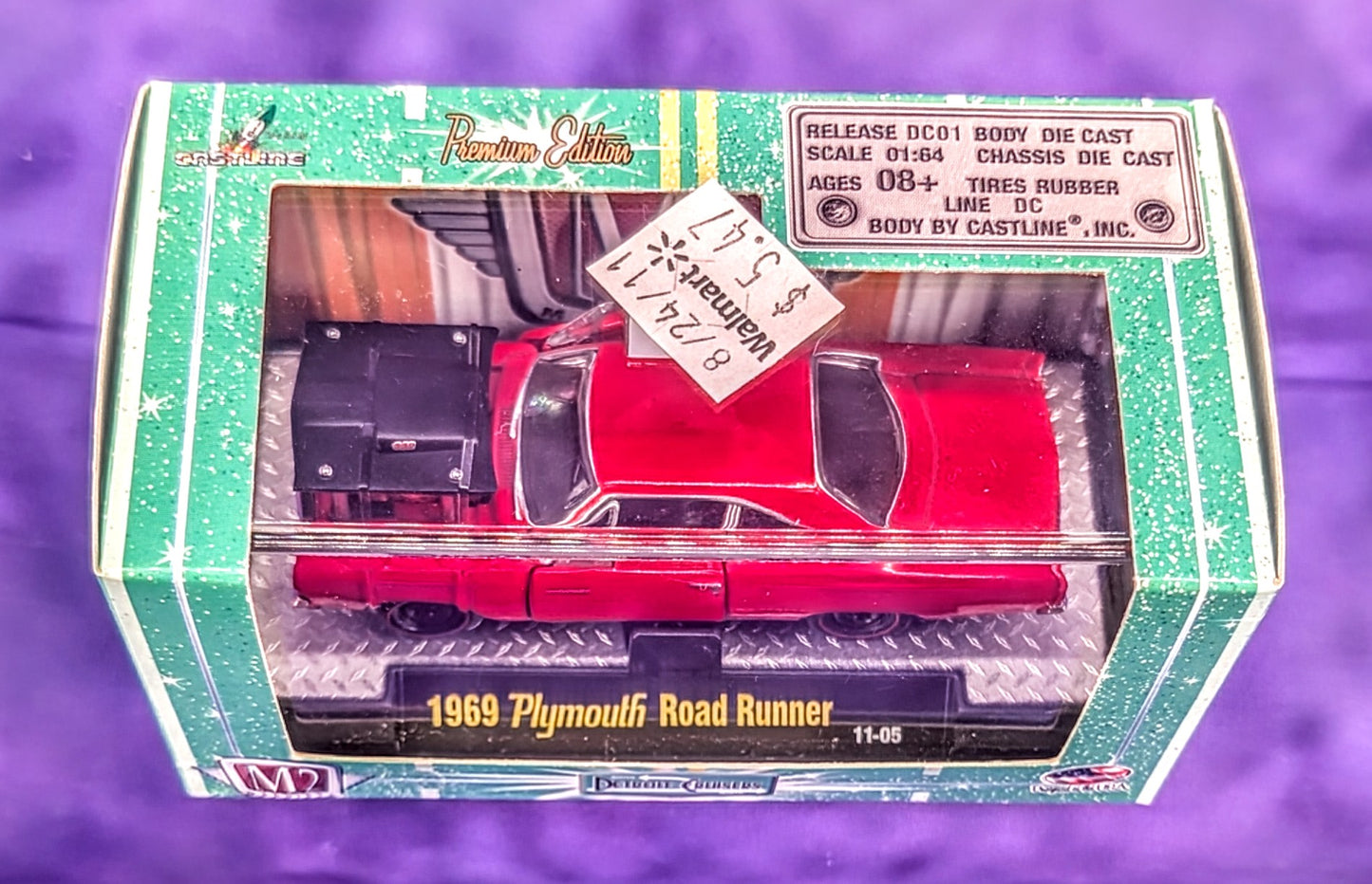 M2 Machines 1969 Plymouth Road Runner - Detroit-Cruisers