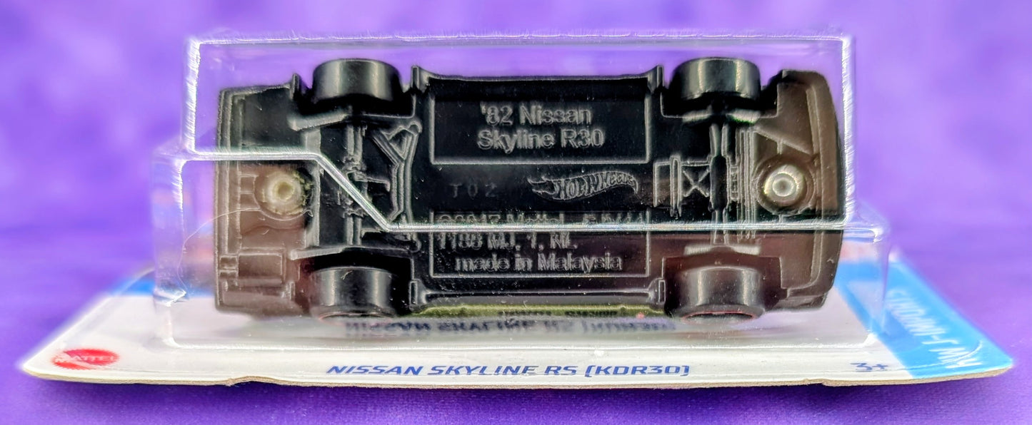 Hot Wheels Nissan Skyline RS (KDR30) - HW J-Imports - Short Card - Mainline