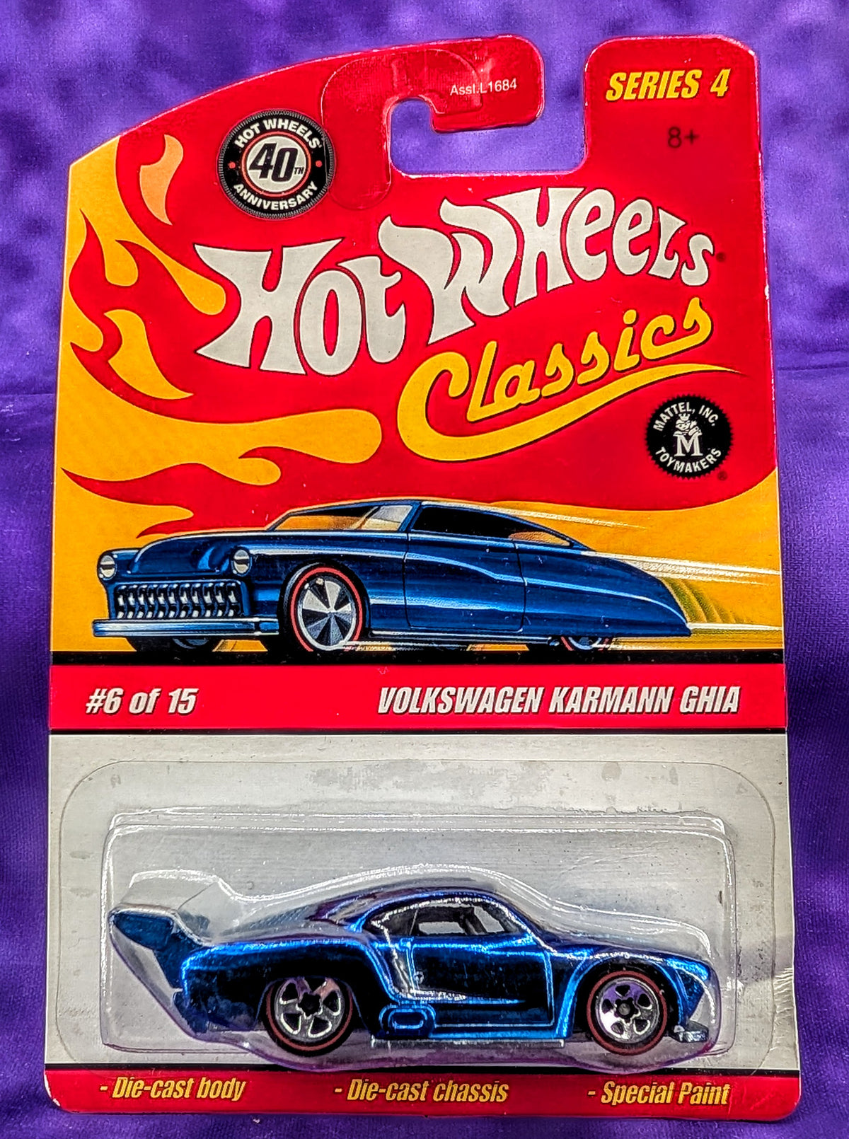 Hot Wheels Volkswagen Karmann Ghia - 40th Anniversary Classics