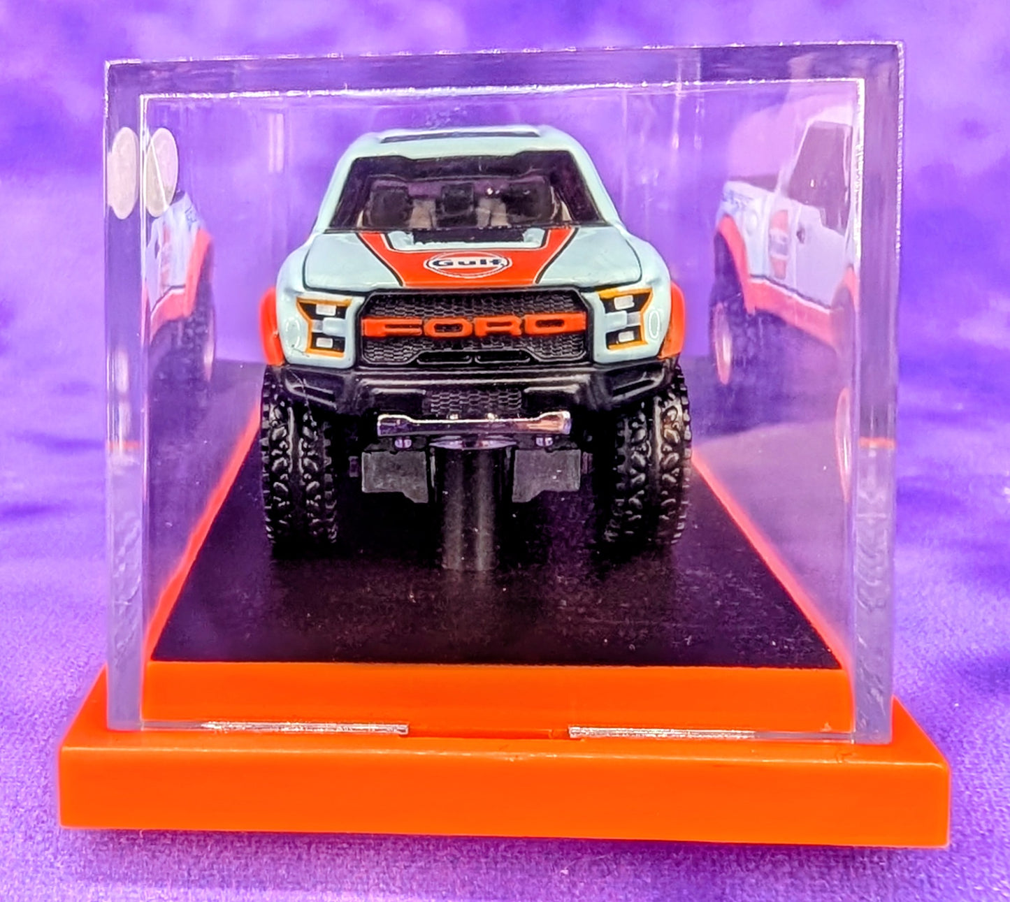 Hot Wheels RLC GULF '17 Ford Raptor - #09080/10000 - Red Line Club