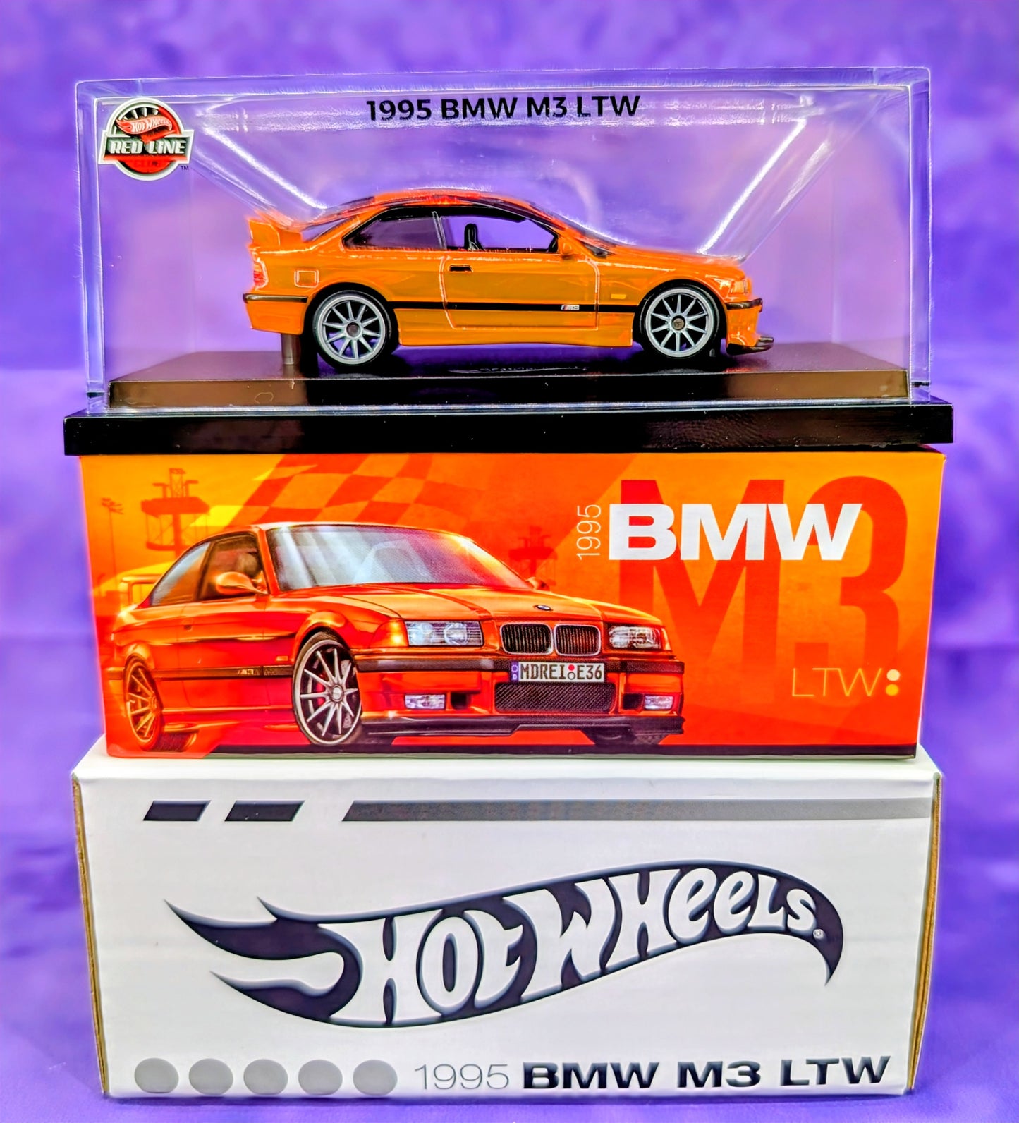 Hot Wheels RLC 1995 BMW M3 LTW - Red Line Club - New in Box