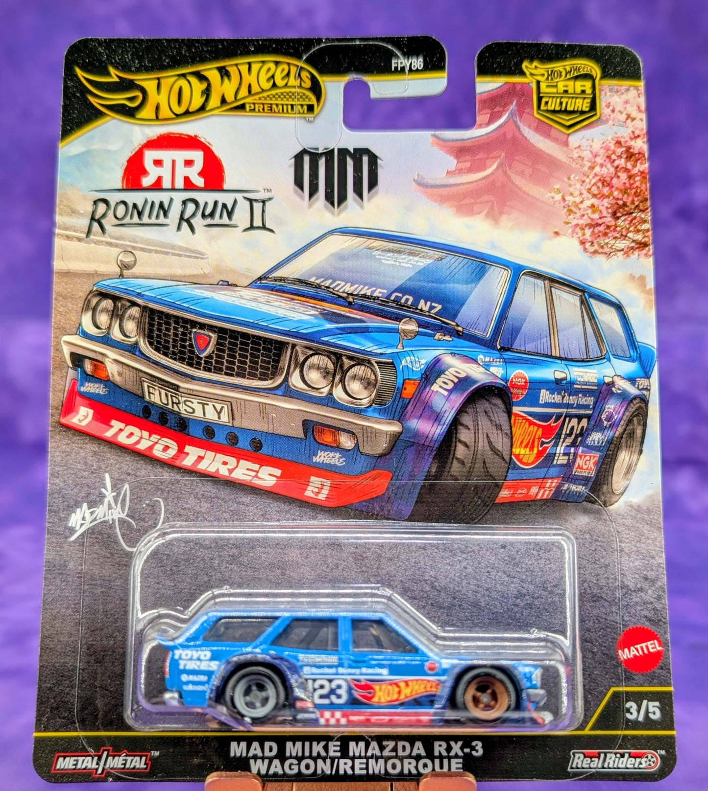 Hot Wheels Ronin Run 2 - Set of 5 Cars - Premium