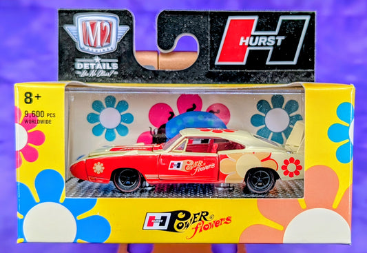 M2 Machines 1969 Dodge Charger Daytona HEMI - Hurst Power Flowers - S47 22-21