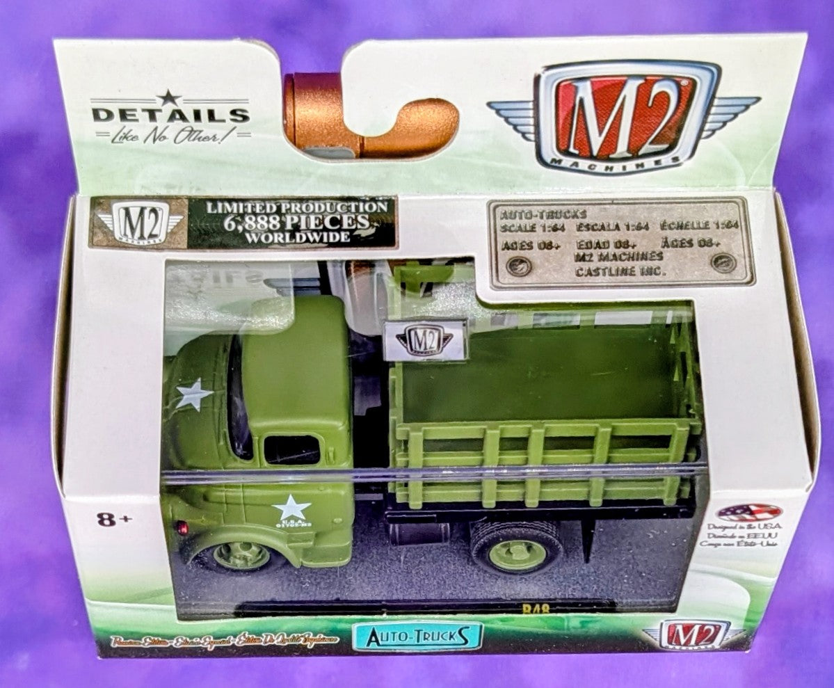M2 Machines 1957 Dodge COE - Military - R48 18-21