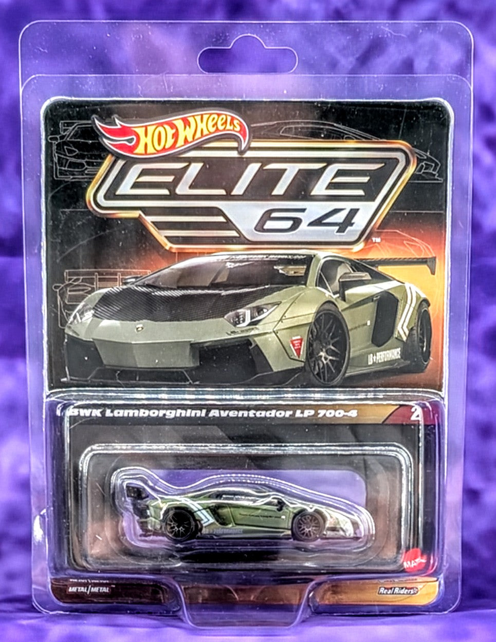 Hot Wheels Elite 64 LBWK Lamborghini Aventador LP 700-4 – The Hot