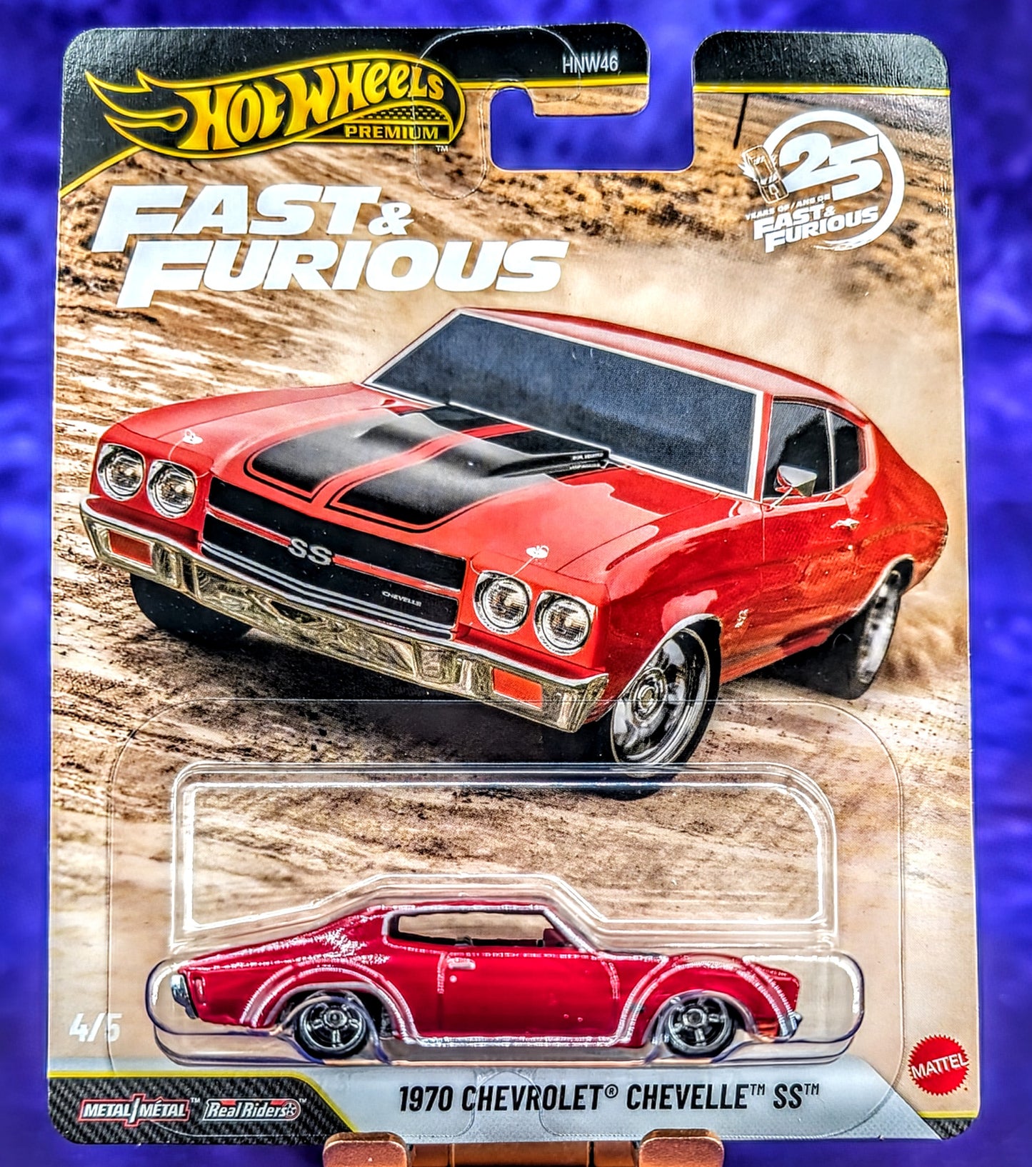 Hot Wheels 1970 Chevrolet Chevelle SS - Fast & Furious 25th Anniversary - Premium
