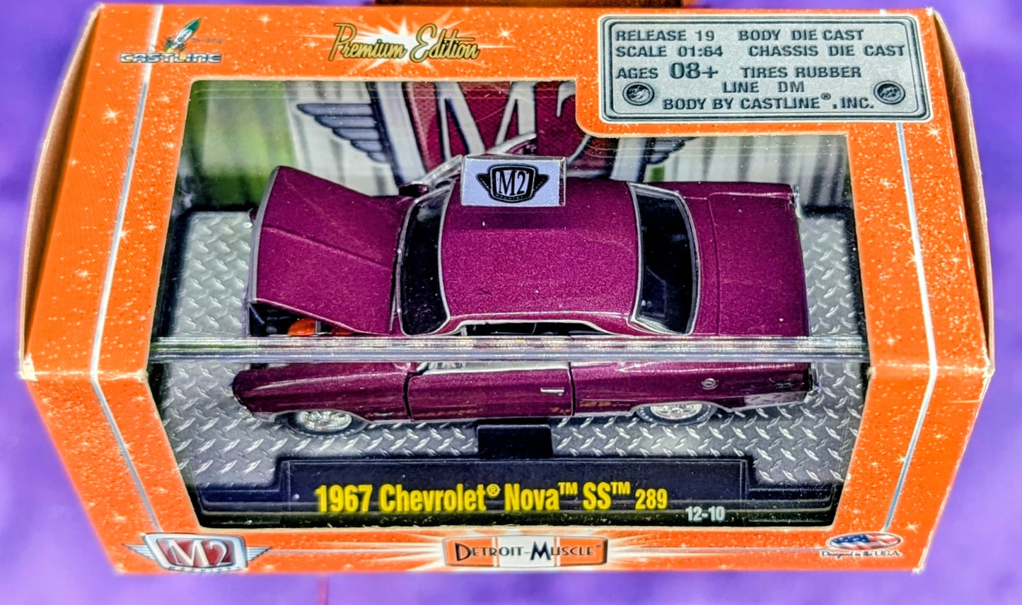 M2 Machines 1967 Chevrolet Nova SS 289 - 12-10