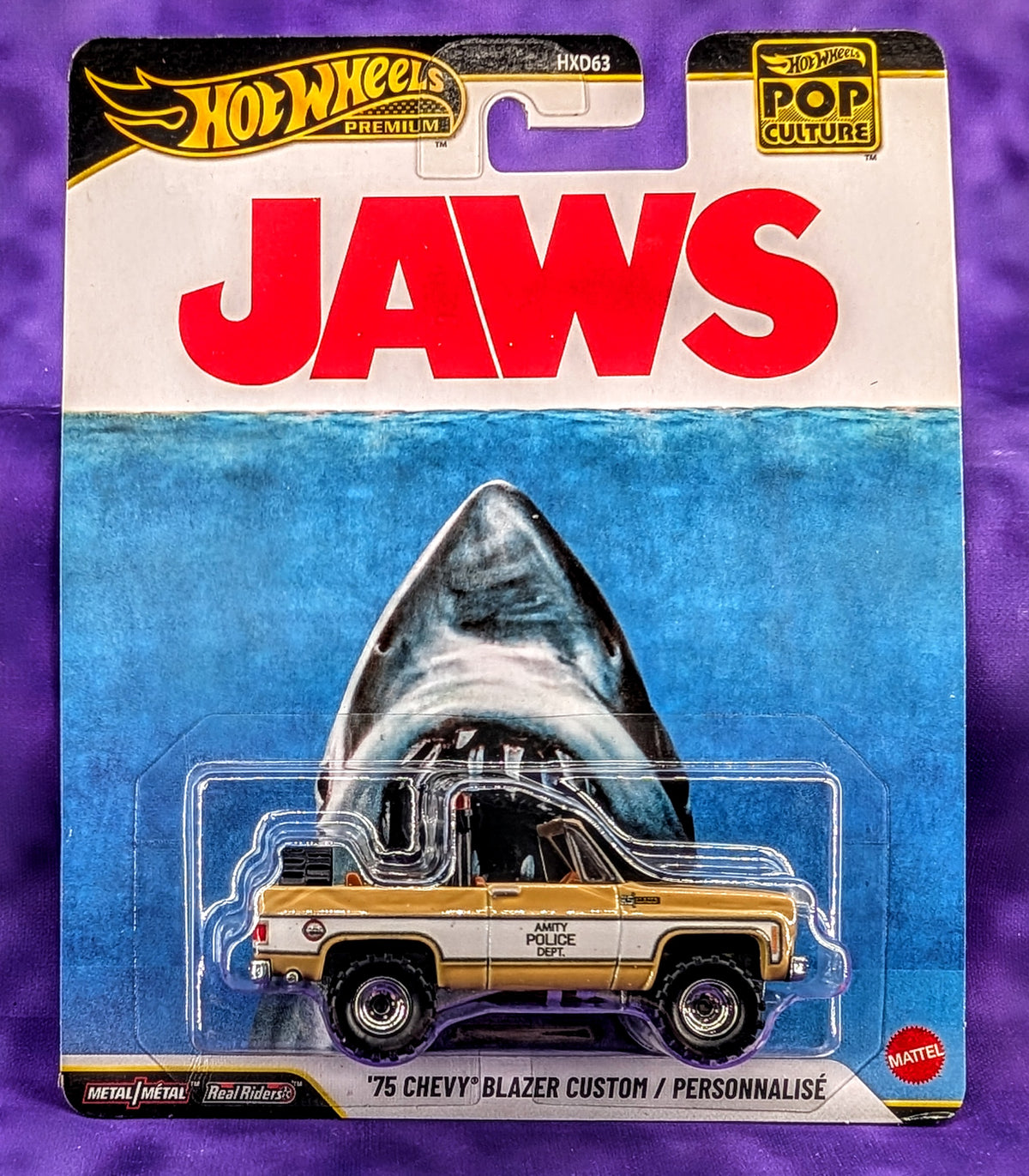 Hot Wheels '75 Chevy Blazer Custom - JAWS - Pop Culture - Premium