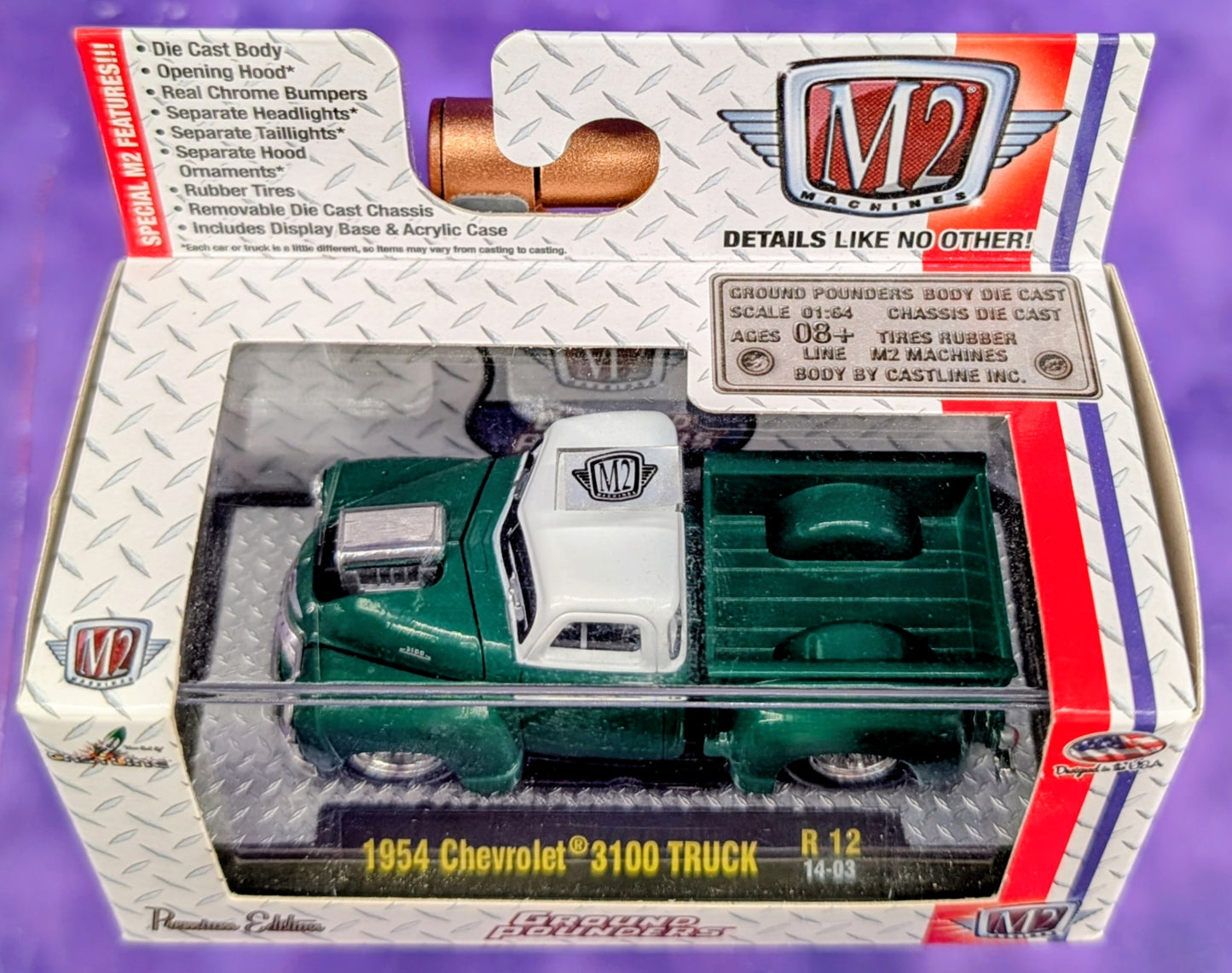M2 Machines 1954 Chevrolet 3100 Truck - R 12 14-03