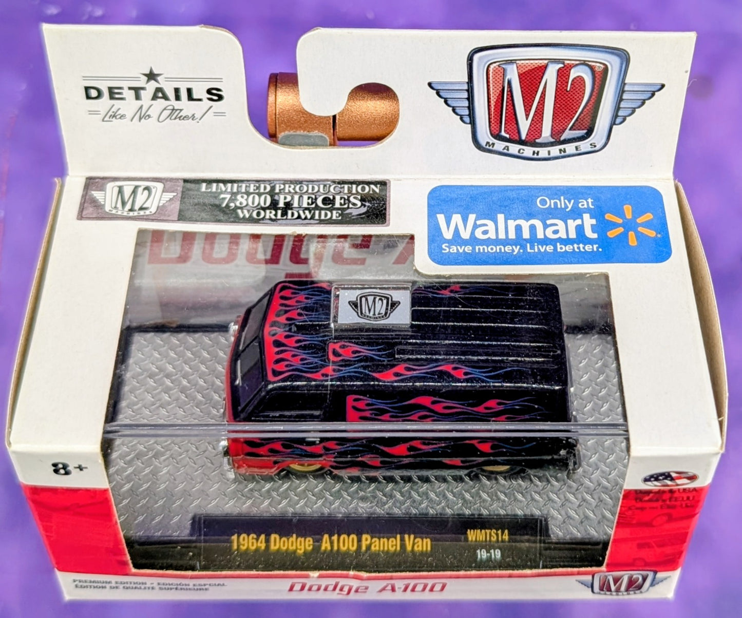 M2 Machines 1964 Dodge A100 Panel Van - Walmart Exclusive - WMTS14 19-19
