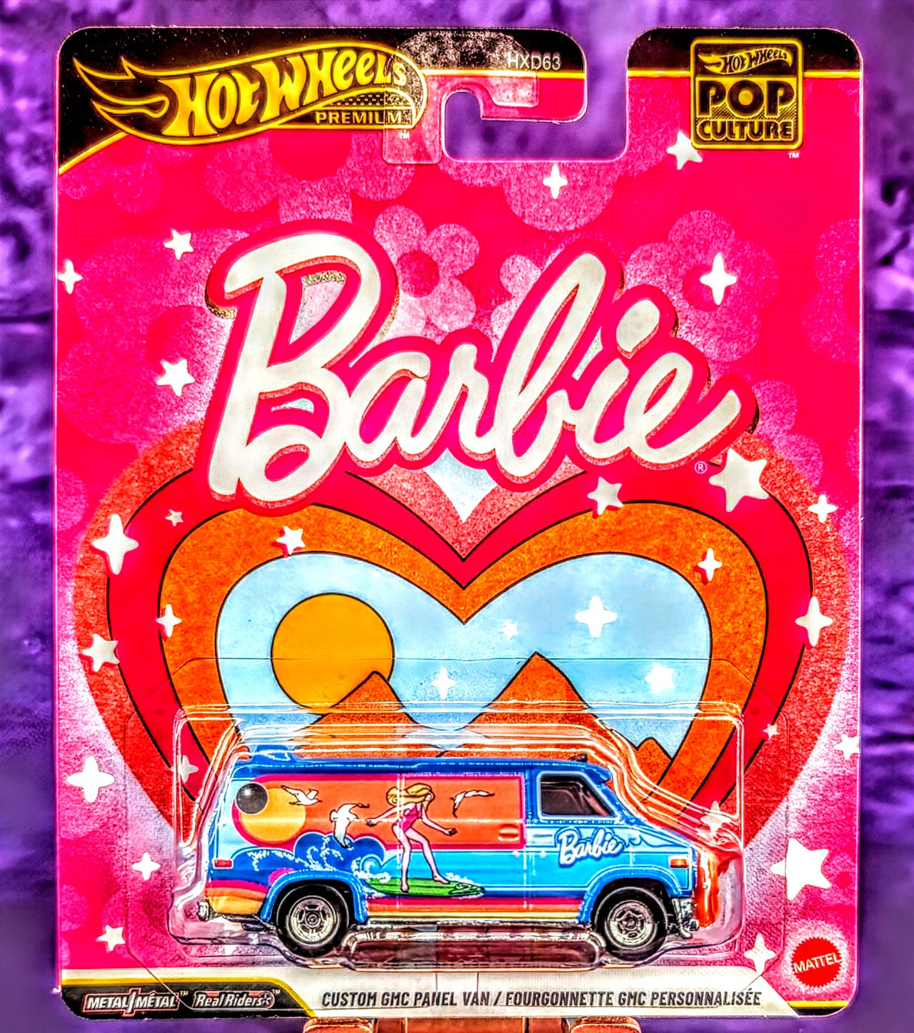 Hot Wheels Barbie Custom GMC Panel Van - Pop Culture - Premium
