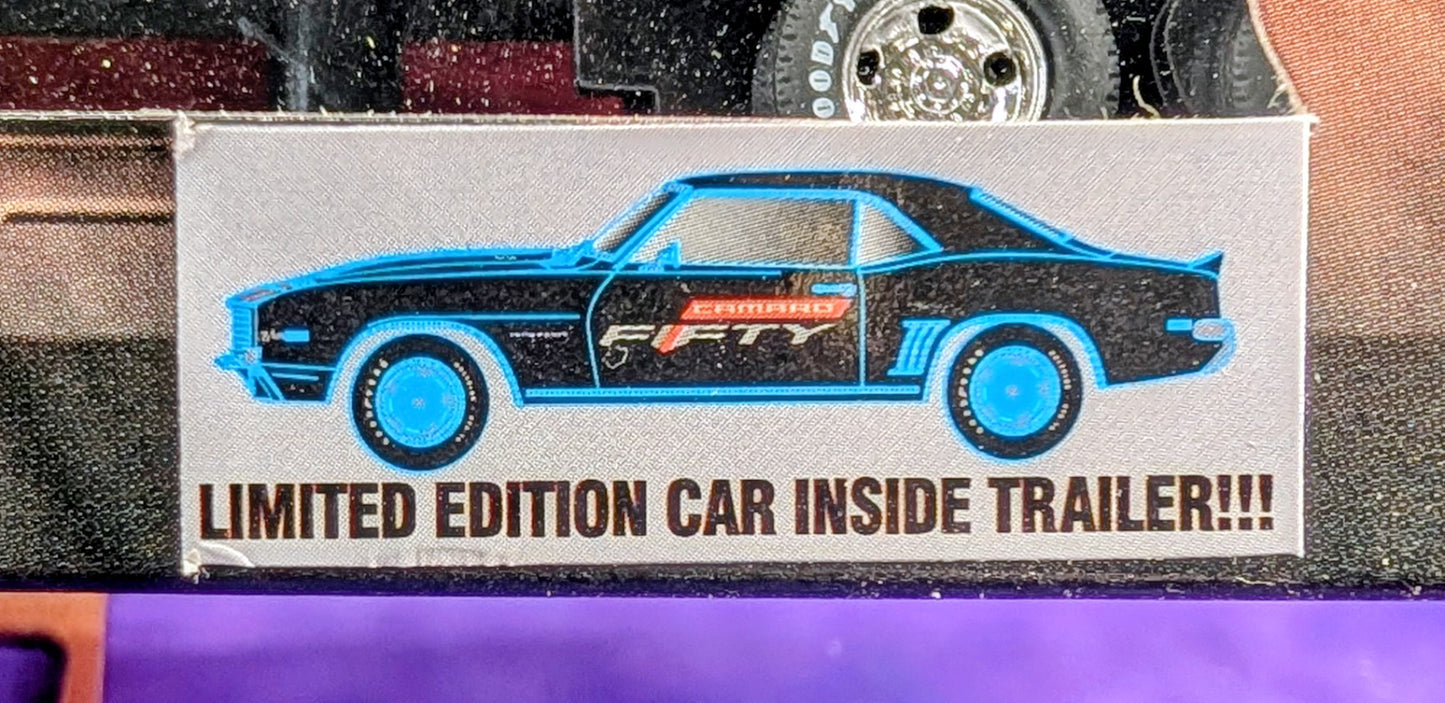 M2 Machines 1958 Chevrolet Spartan LCF & Limited Edition 1969 Chevrolet Camaro Z/28 RS - Camaro Fifty - Walmart Exclusive - S26 17-20