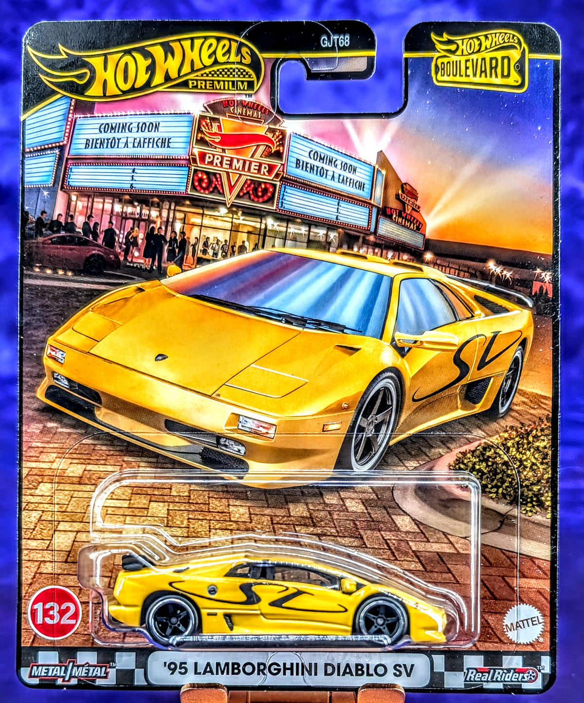 Hot Wheels '95 Lamborghini Diablo SV - Boulevard #132 - Premium