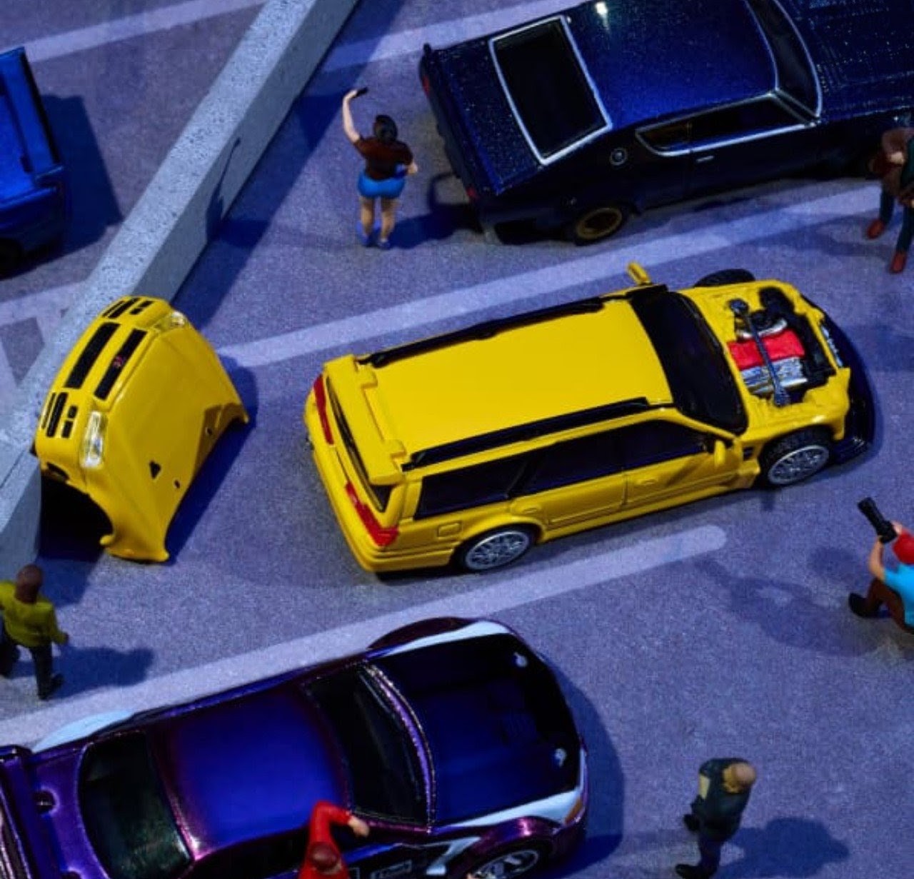 Hot Wheels Nissan Stagea - Elite 64 Mod Shop