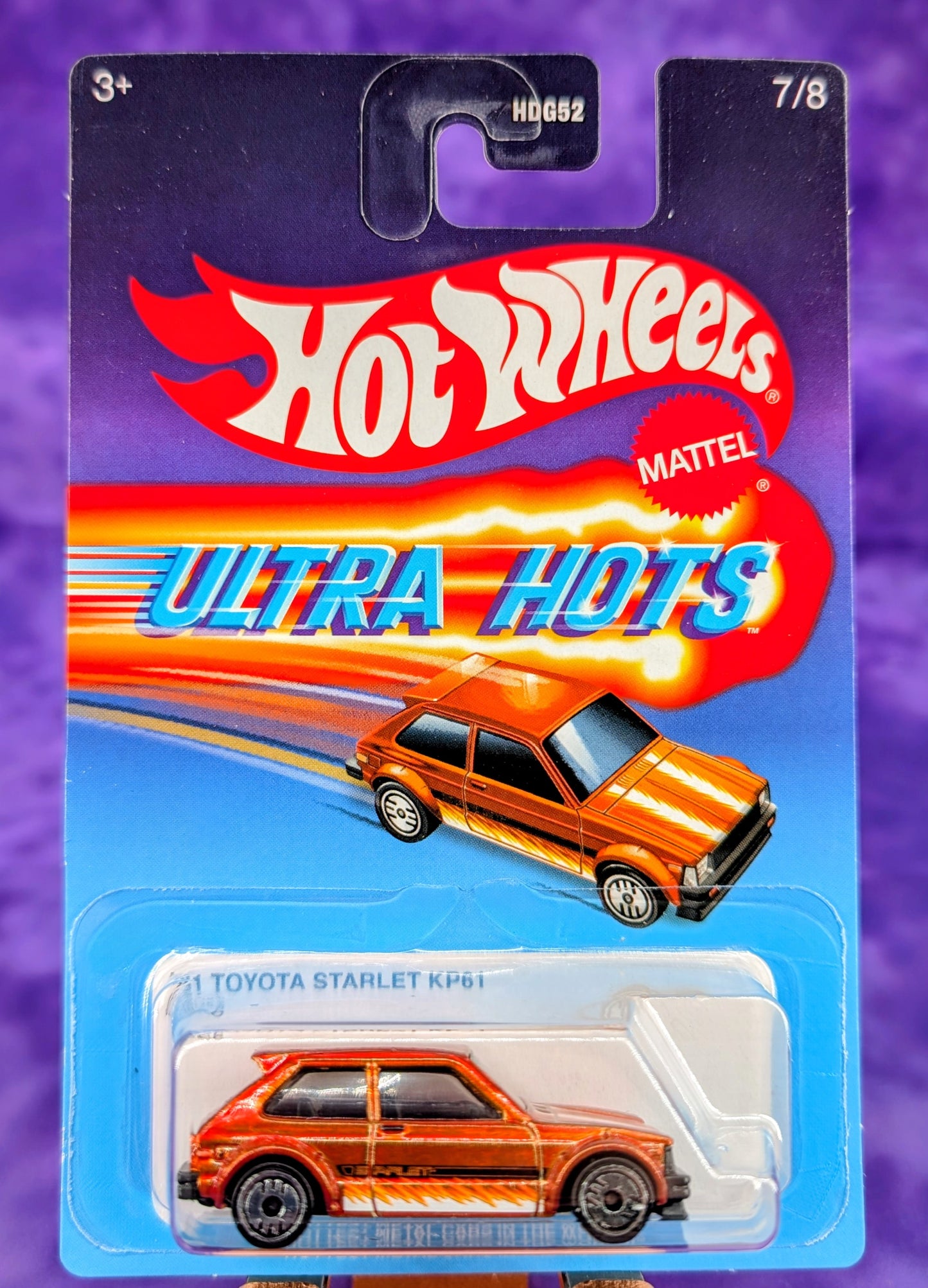 Hot Wheels '81 Toyota Starlet KP61 - Ultra Hots