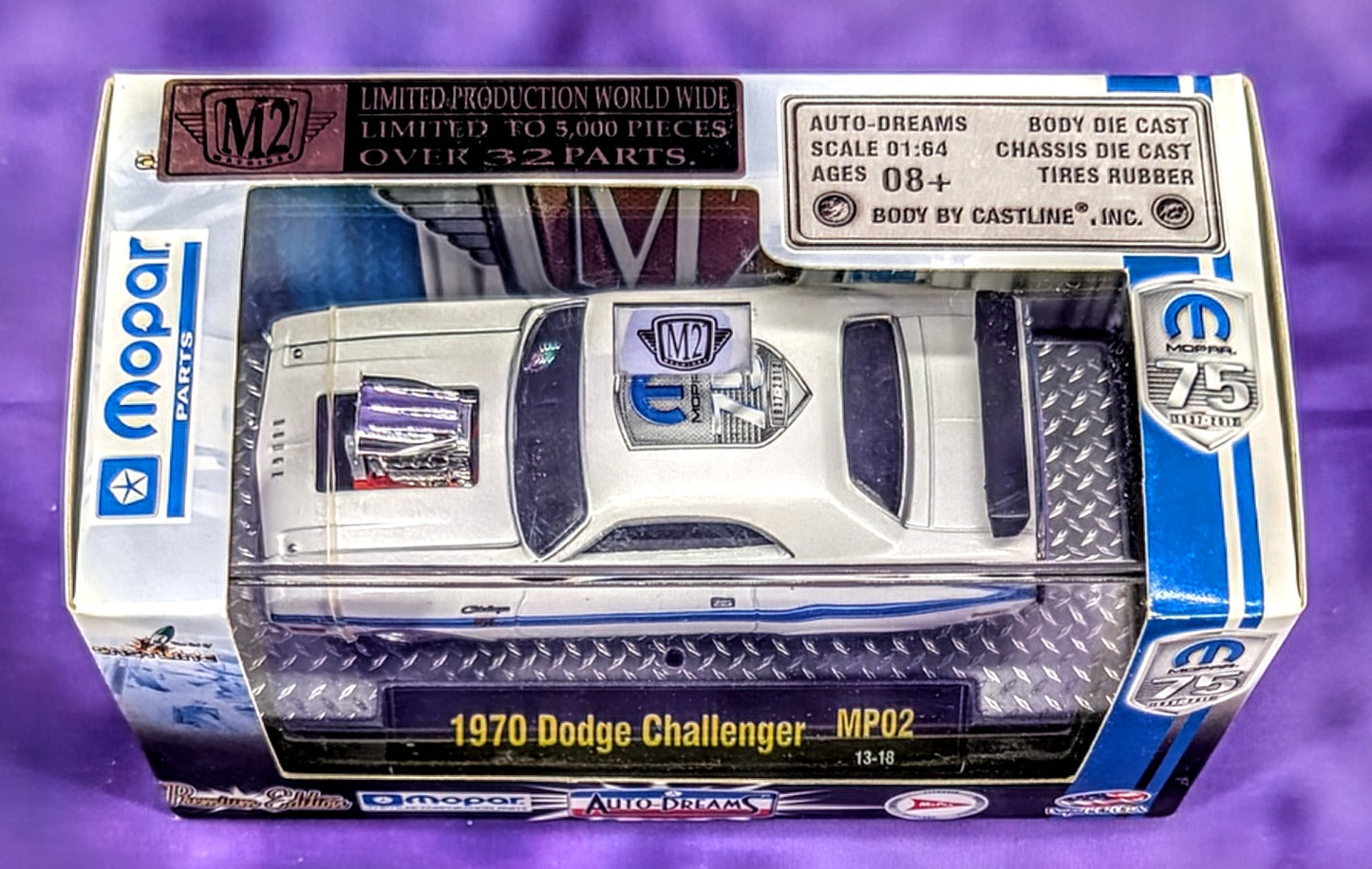M2 Machines 1970 Dodge Challenger - Auto-Dreams Mopar 75th Anniversary