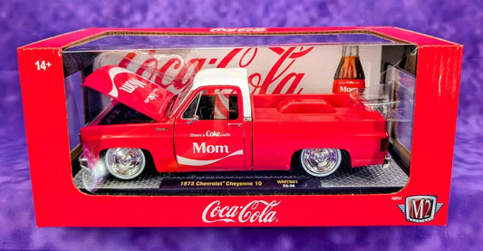 M2 Coca-Cola Mom 1973 Chevrolet Cheyenne 10 Squarebody 1/24 Scale WMTSO1 24-38