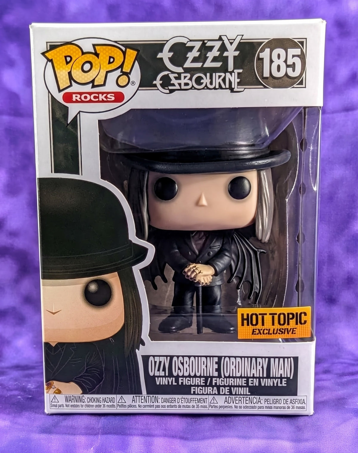 M2 Machines Ozzy Osbourne 1976 GMC Sierra Grande 15 "Patient Number 9" 1/24 Scale & Funko Pop! Rocks Ozzy Osbourne (Ordinary Man) Hot Topic Exclusive #185 - Bundle