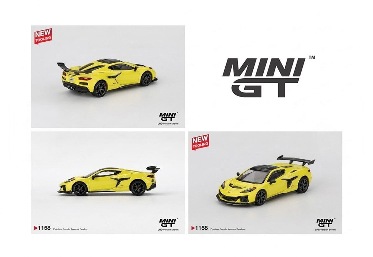 Mini GT Chevrolet Corvette ZR1 - Accelerate Yellow