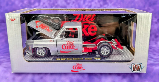 M2 Diet Coke 76 GMC Sierra Grande 15 Custom Bedless Squarebody 1/24 WMTSO1 24-30