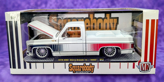 M2 Squarebody Syndicate 1976 GMC Sierra Grande 15 "SS02" 1/24 Scale S41 24-21