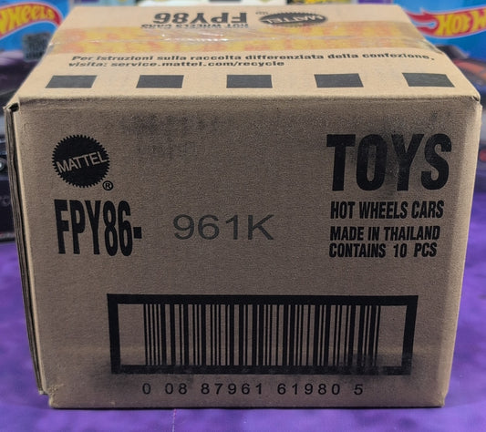 Hot Wheels 2025 CIRCUIT LEGENDS Factory Sealed Case of 10 Cars - Case #FPY86-961K