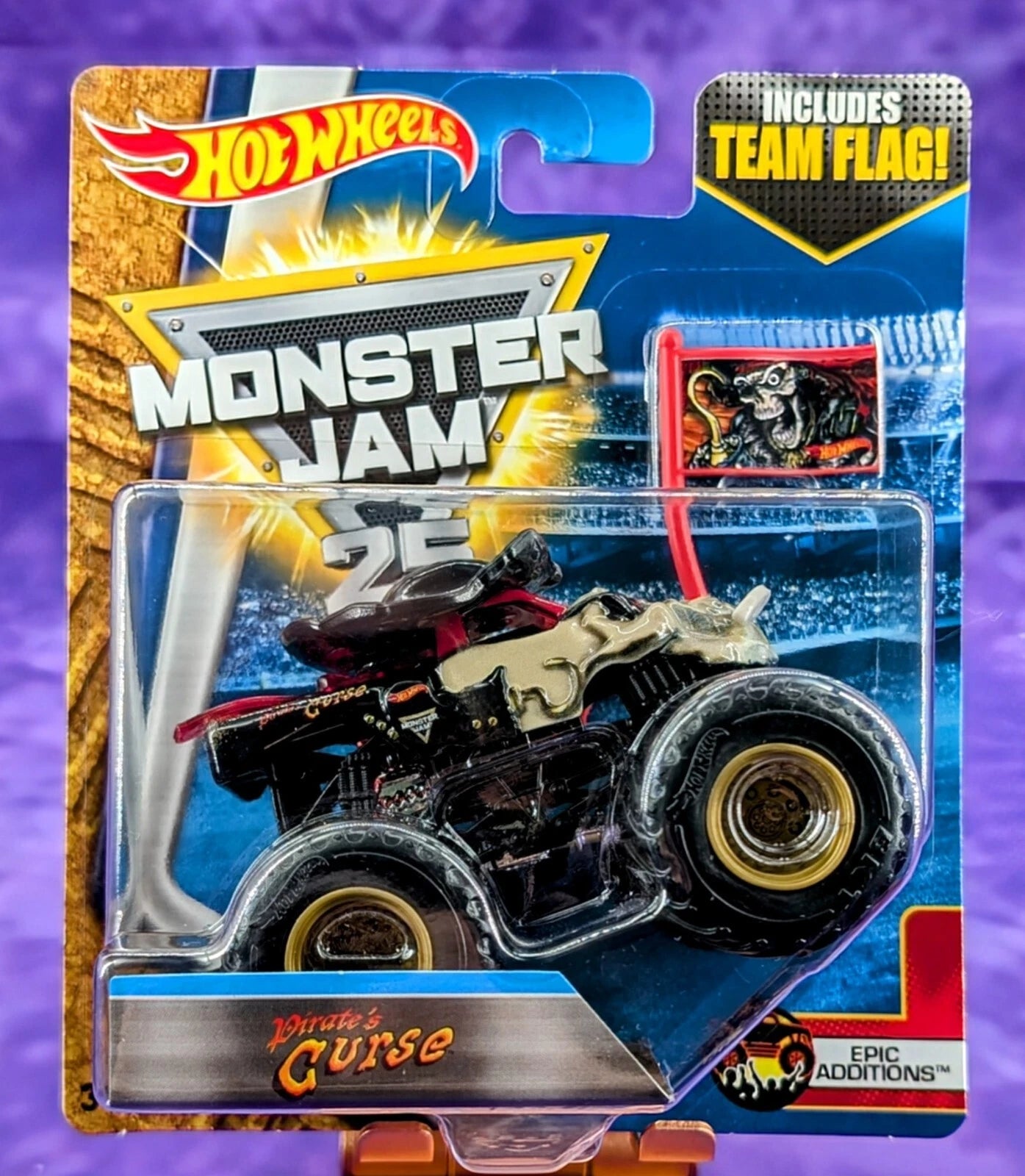 Hot Wheels 2017 Monster Jam 25th Anniversary Complete 5 Truck Set