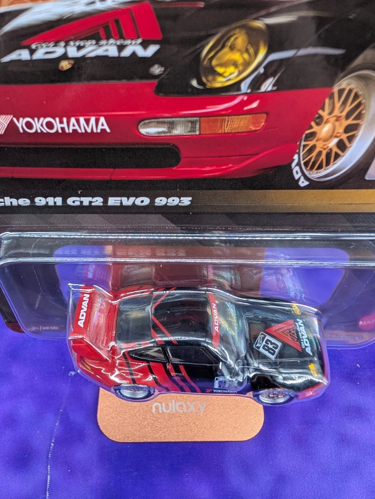 Hot Wheels ADVAN Porsche 911 GT2 EVO 993 - ELITE 64