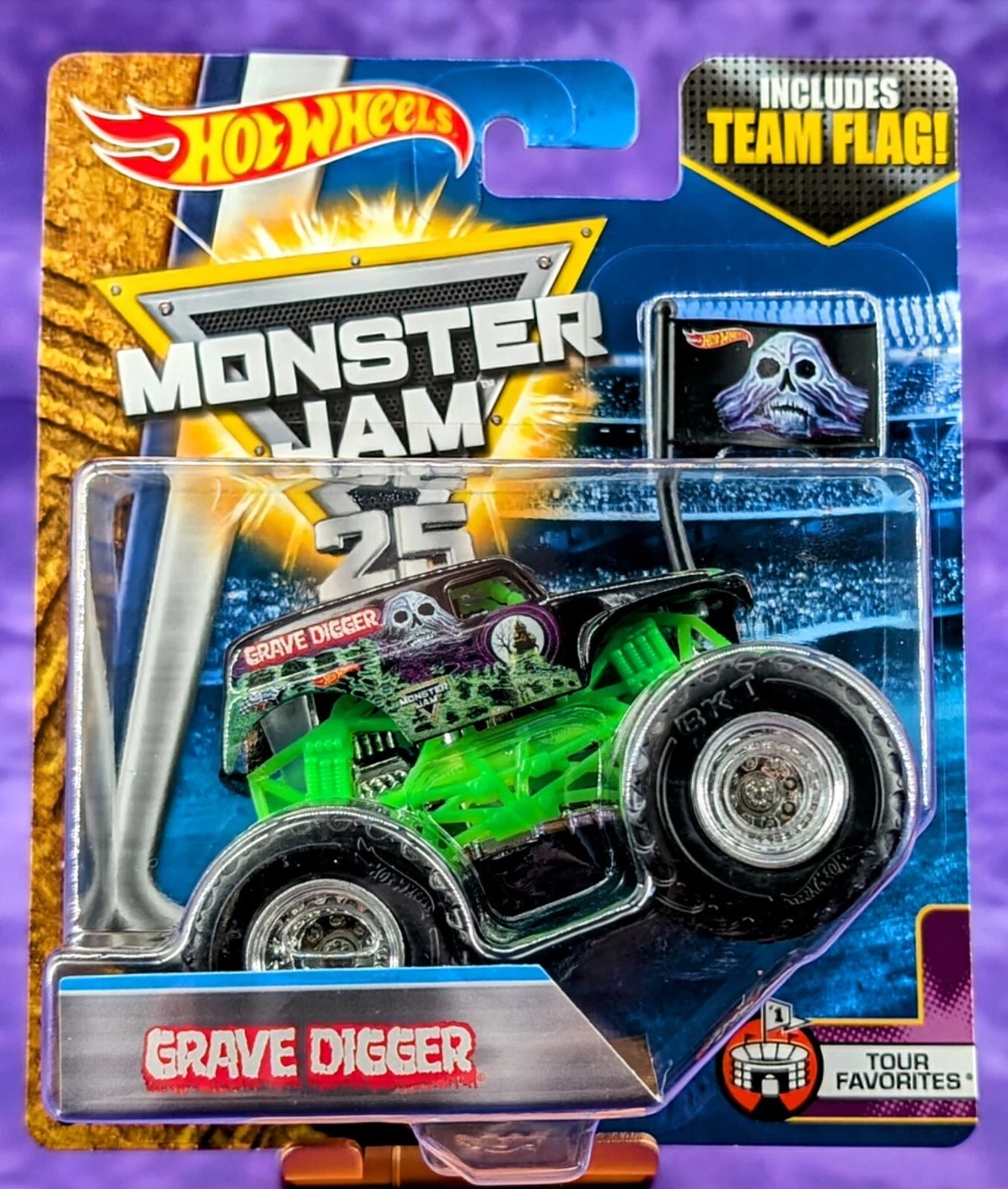 Hot Wheels 2017 Monster Jam 25th Anniversary Complete 5 Truck Set