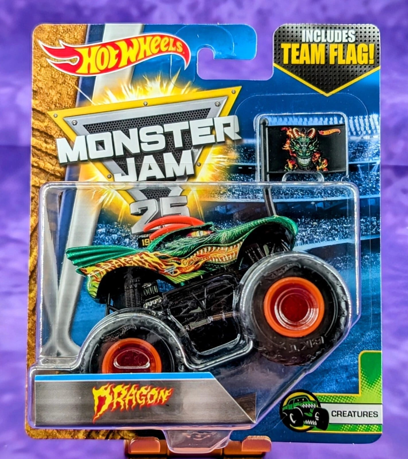 Hot Wheels 2017 Monster Jam 25th Anniversary Complete 5 Truck Set