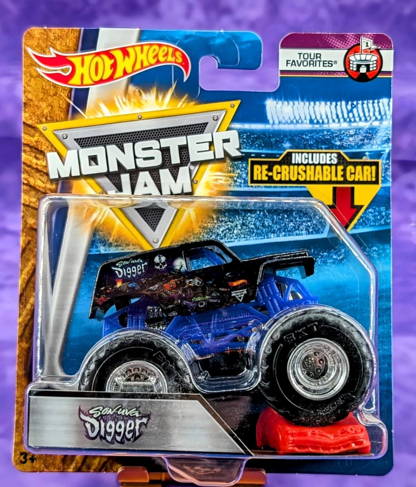 Hot Wheels Monster Jam RARE Ice Cream Man Clear Crushers in 5 Truck Set