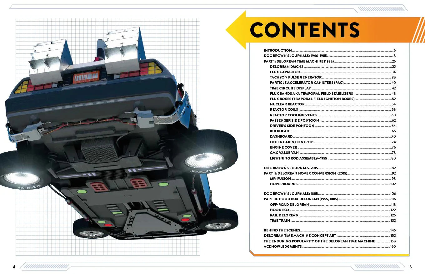 'Back to the Future: DeLorean Time Machine: Doc Brown's Owner's Workshop Manual' — by Bob Gale and Joe Walser [2021]