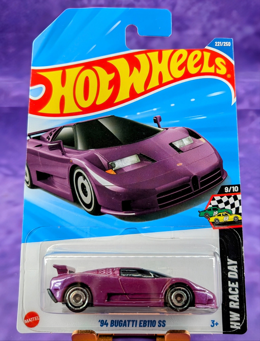 Hot Wheels '94 Bugatti EB110 SS - Race Day - Mainline