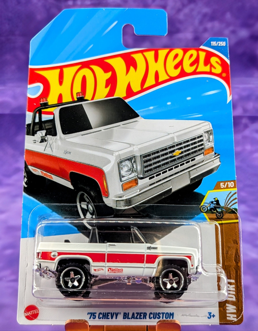Hot Wheels '75 Chevy Blazer Custom – HW Dirt - Mainline