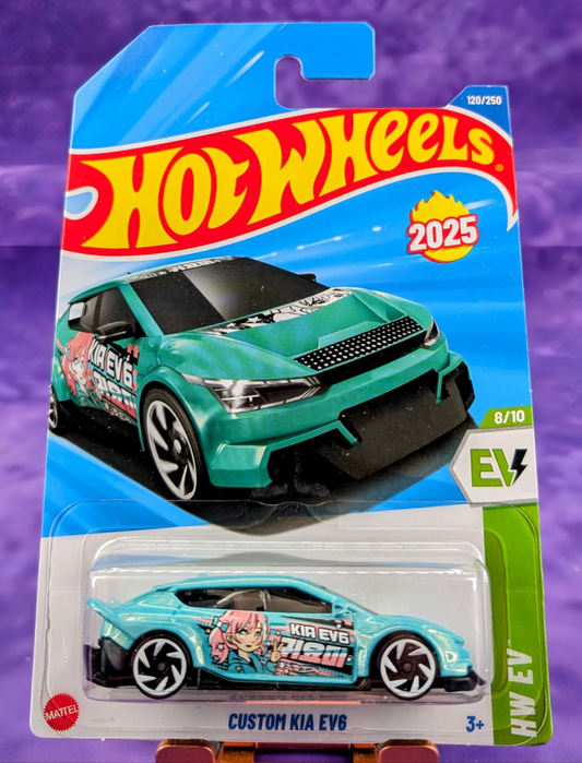 Hot Wheels Kia EV6- HW EV - First Edition - Mainline