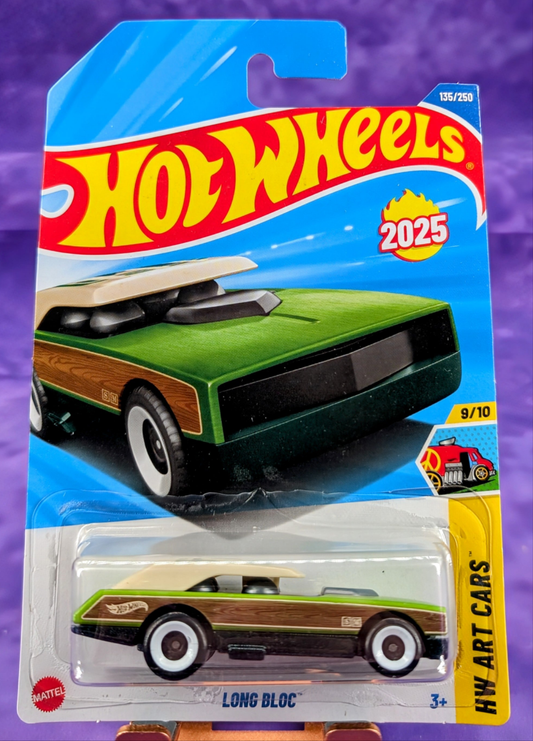 Hot Wheels Long Bloc – HW Art Cars- First Edition - Mainline