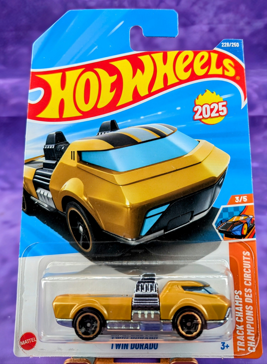 Hot Wheels Twin Dorado – Track Champs - First Edition - Mainline