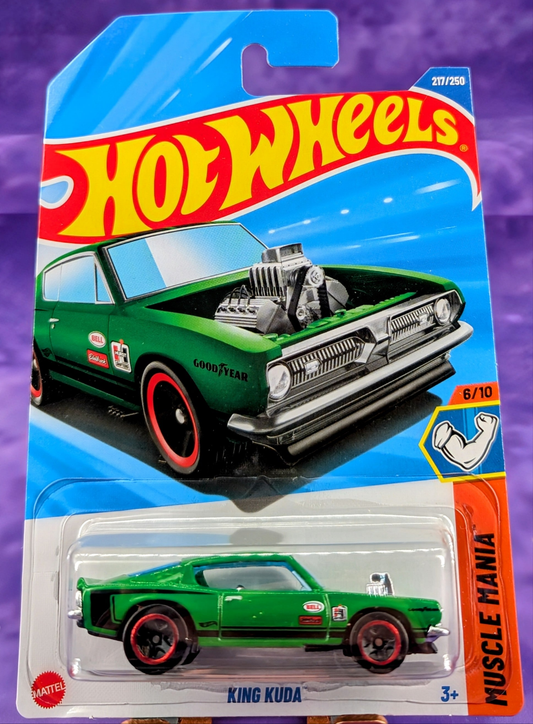 Hot Wheels King Cuda- Muscle Mania - Mainline